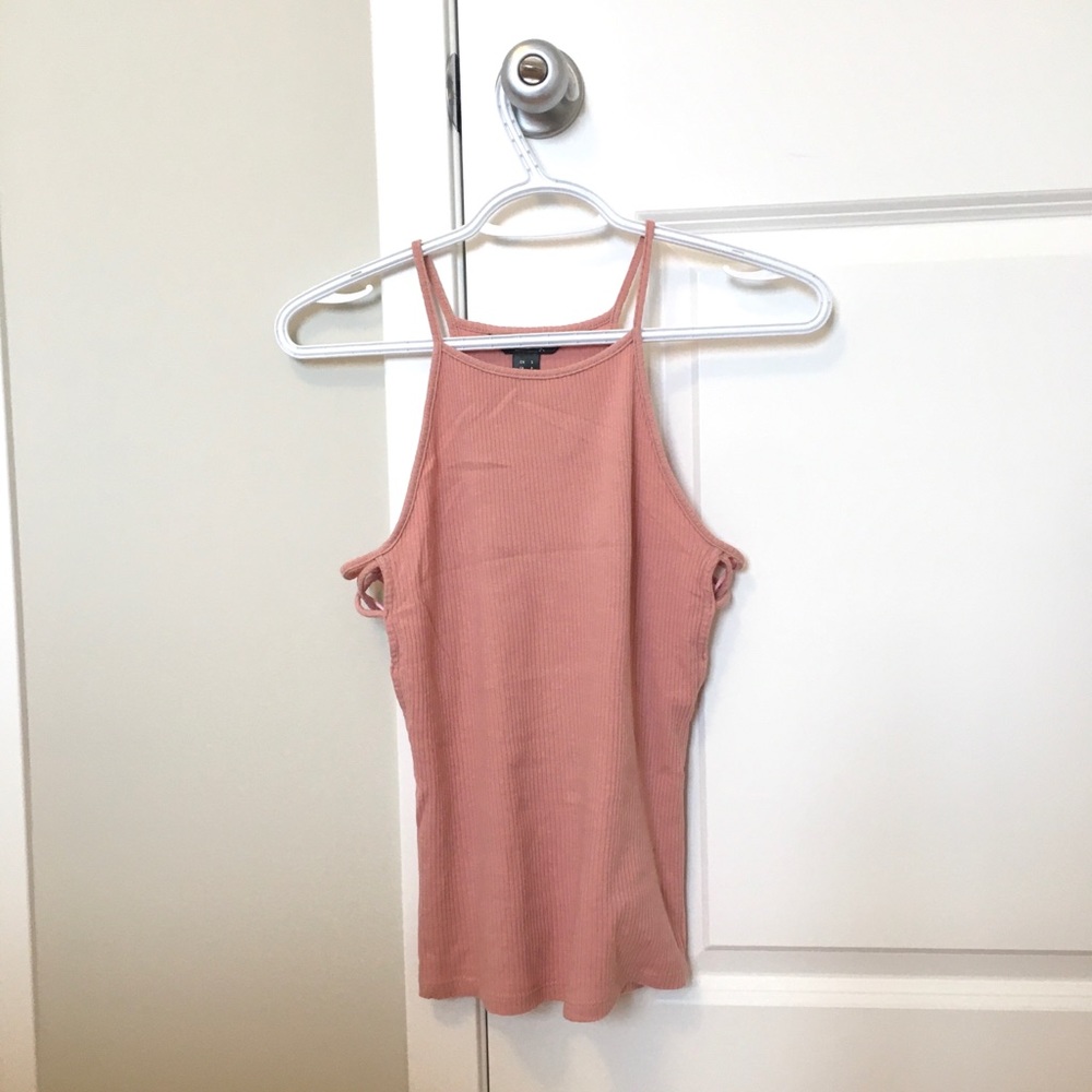 Blush pink tank top